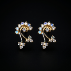 0.7Ct of Earring With the Purity of 18K