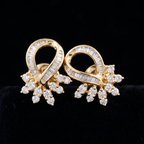 2.5Ct of Earring With the Purity of 18K
