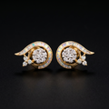 1.7Ct of Earring With the Purity of 18K