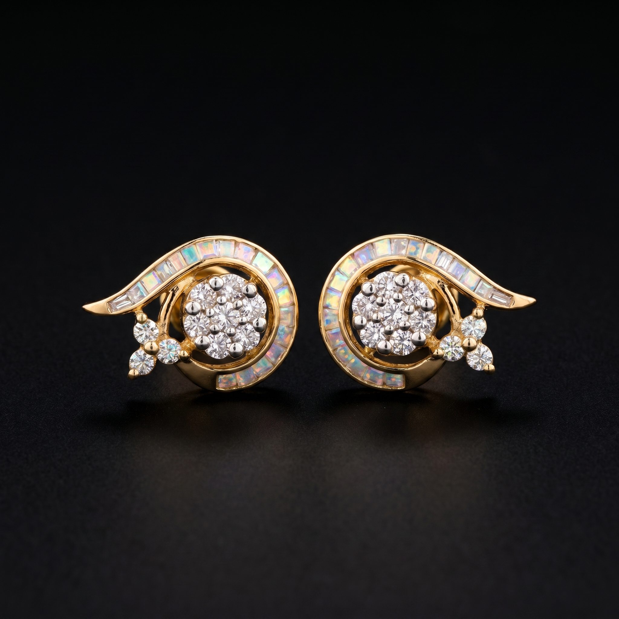 1.7Ct of Earring With the Purity of 18K
