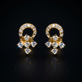 0.7Ct of Earring With the Purity of 18K