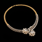 8.5Ct of Necklace  With the Purity of 18K