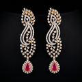 9.22Ct of Necklace Earring With the Purity of 14K