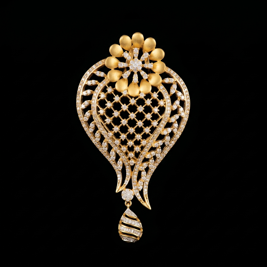 7Ct of Locket With the Purity of 18K