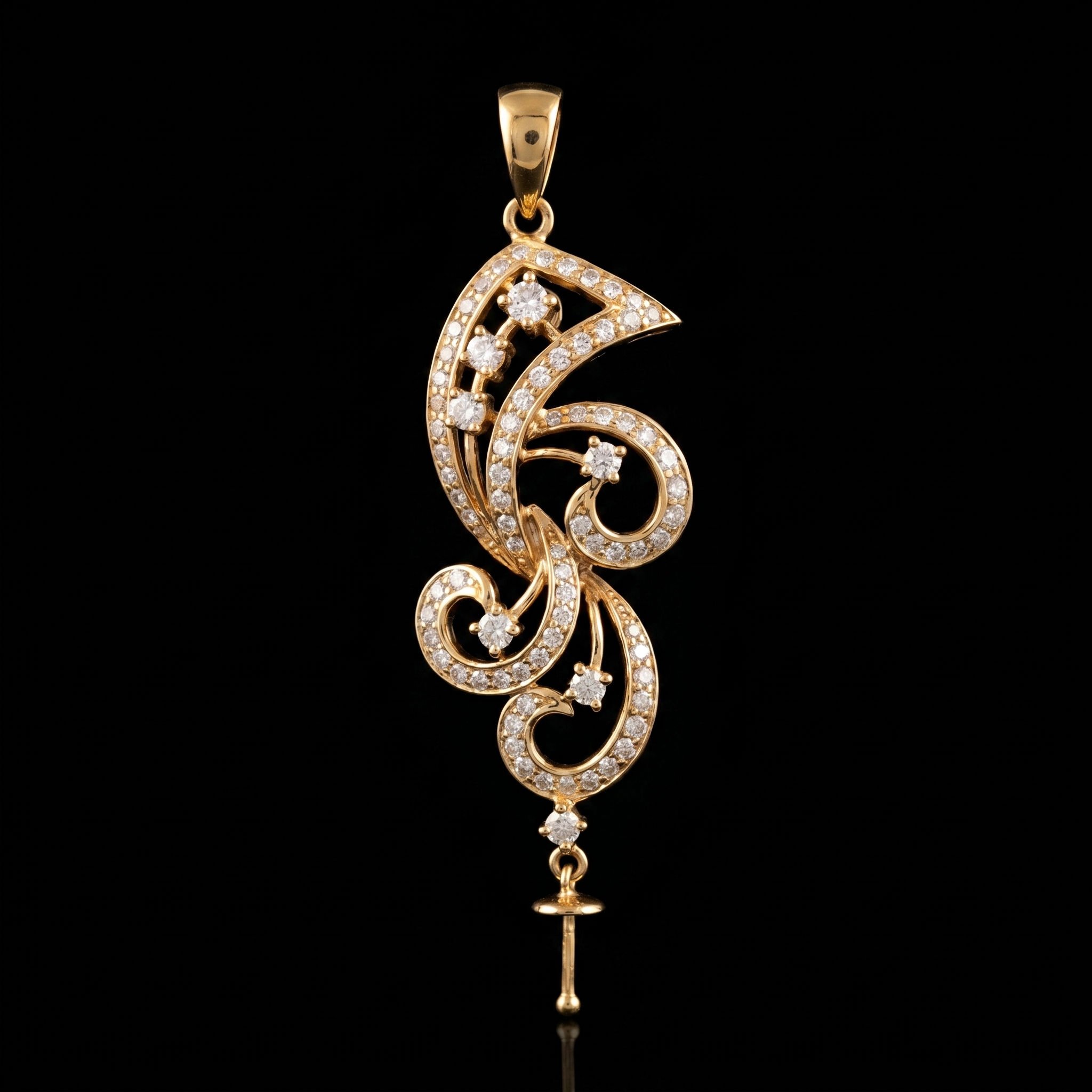 1.5Ct of Locket With the Purity of 18K