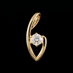 1Ct of Locket With the Purity of 18K