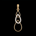 0.5Ct of Locket With the Purity of 18K