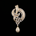 3.38Ct of Locket With the Purity of 18K
