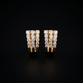 0.88Ct of Earring With The Purity of 18K