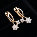 1Ct of Earring With The Purity of 18K