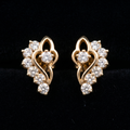 .6Ct of Earring With The Purity of 9K