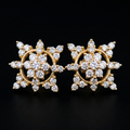 .87Ct of Earring With The Purity of 9K