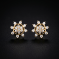 .55Ct of Earring With The Purity of 9K