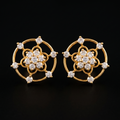 .44Ct of Earring With The Purity of 9K