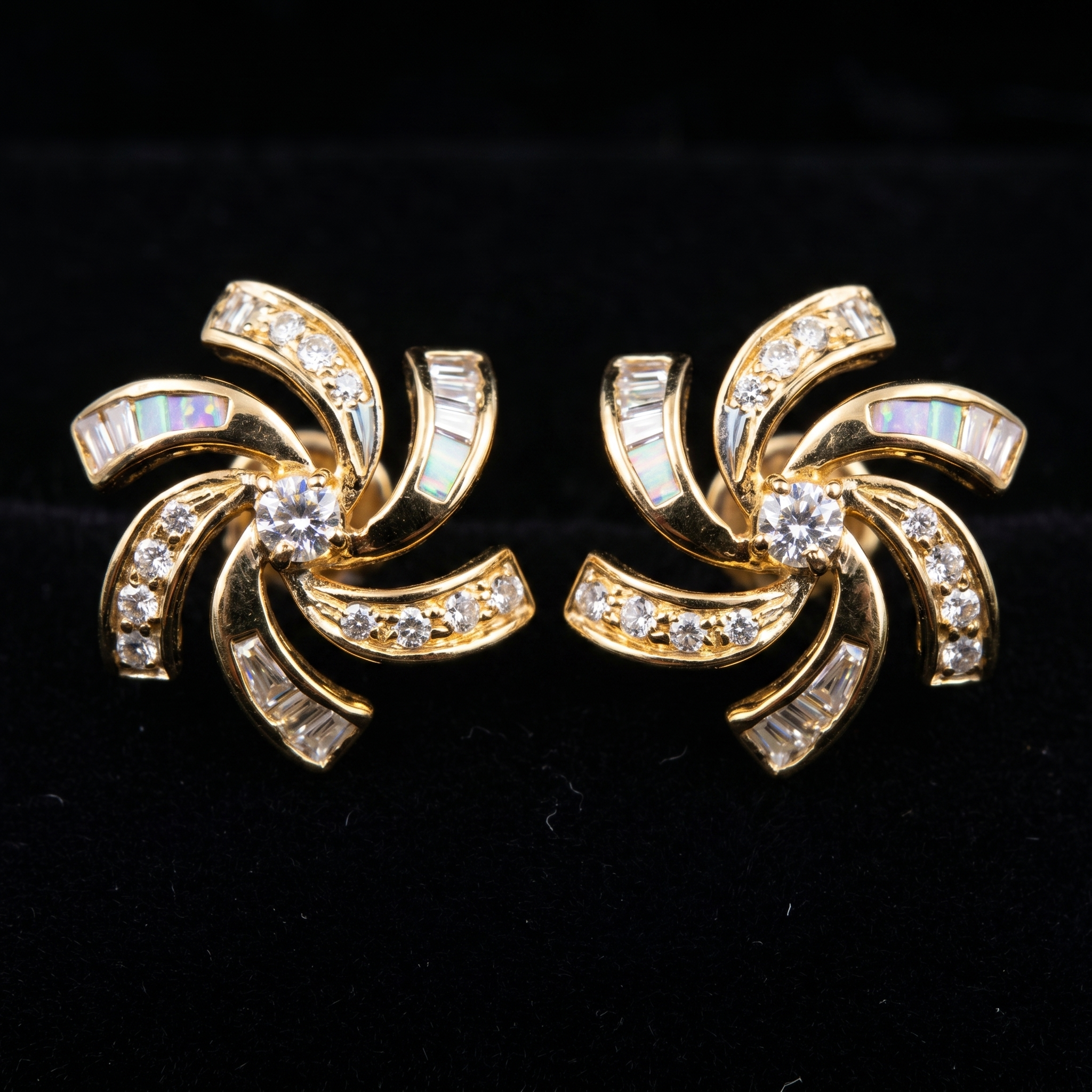 .54Ct of Earring With The Purity of 14K