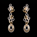 1.86Ct of Earring With The Purity of 18K