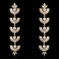 3.62Ct of Earring With The Purity of 18K