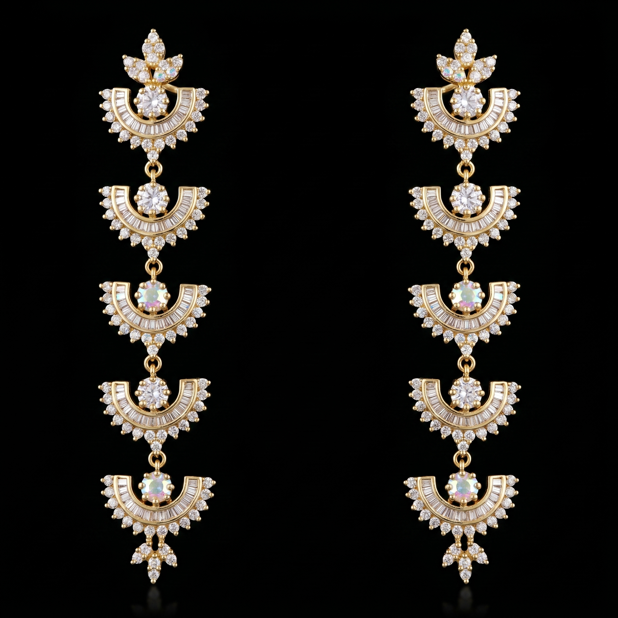 3.62Ct of Earring With The Purity of 18K
