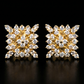.9Ct of Earring With The Purity of 18K