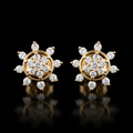 .54Ct of Earring With The Purity of 18K