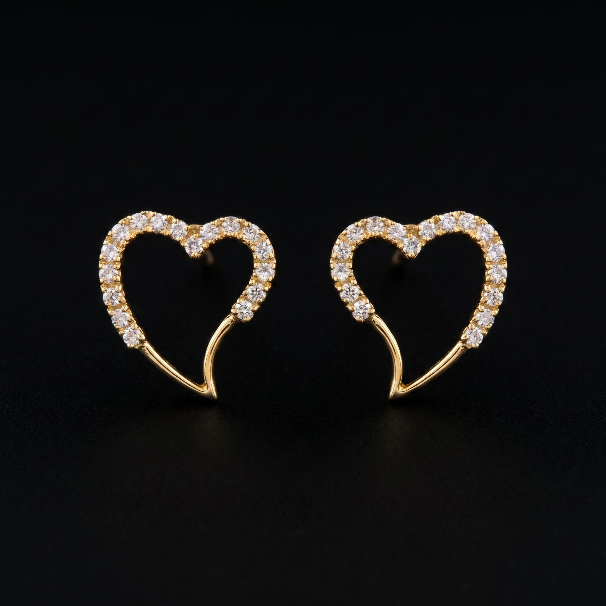 .28Ct of Earring With The Purity of 18K