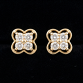.3Ct of Earring With The Purity of 9K