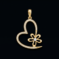0.21Ct of Locket With the Purity of 18K
