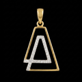 0.15Ct of Locket With the Purity of 18K