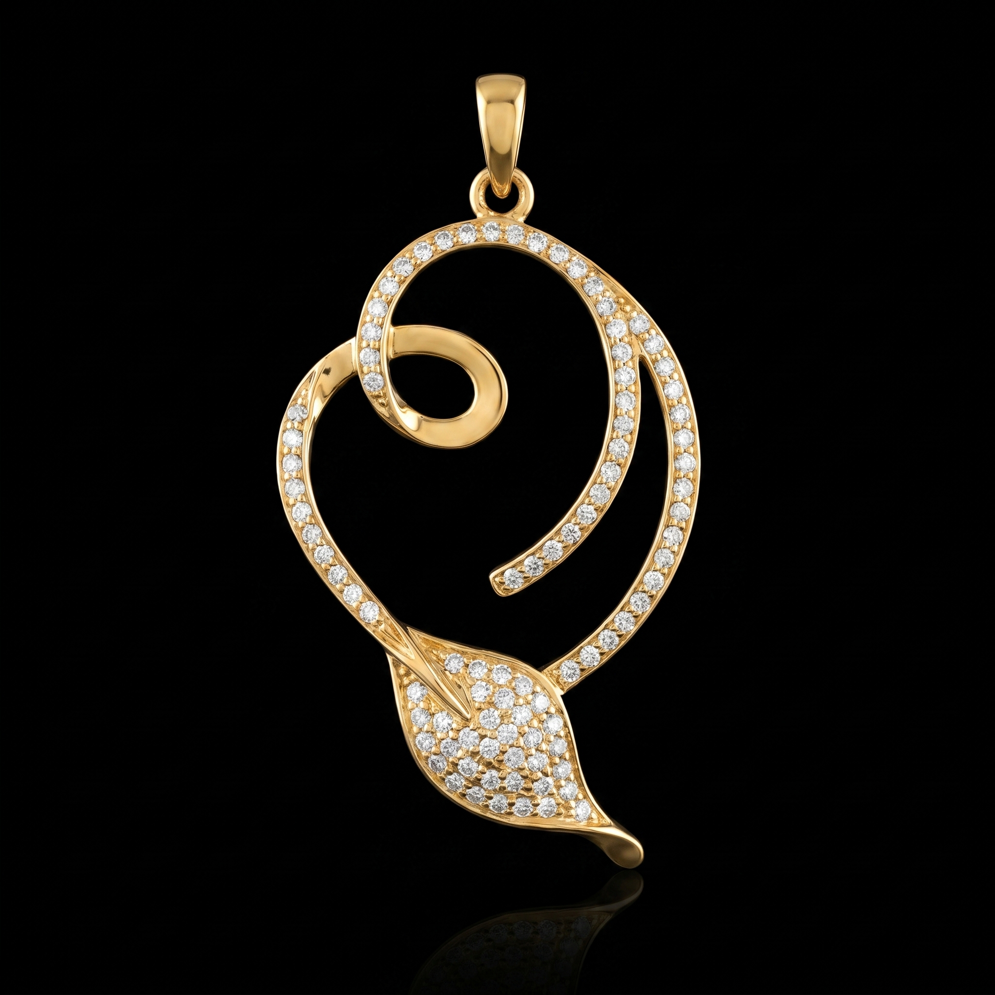 0.3Ct of Locket With the Purity of 18K