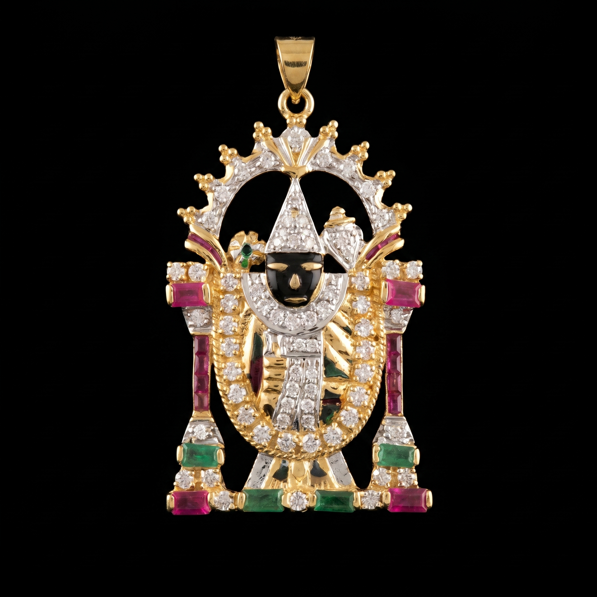 1.36Ct of Locket With the Purity of 18K
