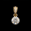 1.2Ct of Locket With the Purity of 18K