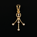 0.07Ct of Locket With the Purity of 18K