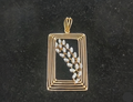 0.52Ct Of Locket With Purity Of 18K