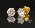 4.18Ct of Earrings With the Purity of 18K