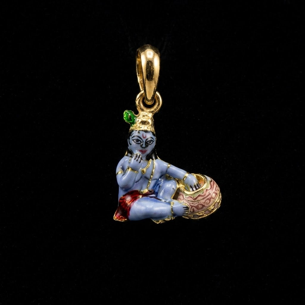 0.02Ct of Locket With the Purity of 18K