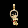0.13Ct of Locket With the Purity of 18K