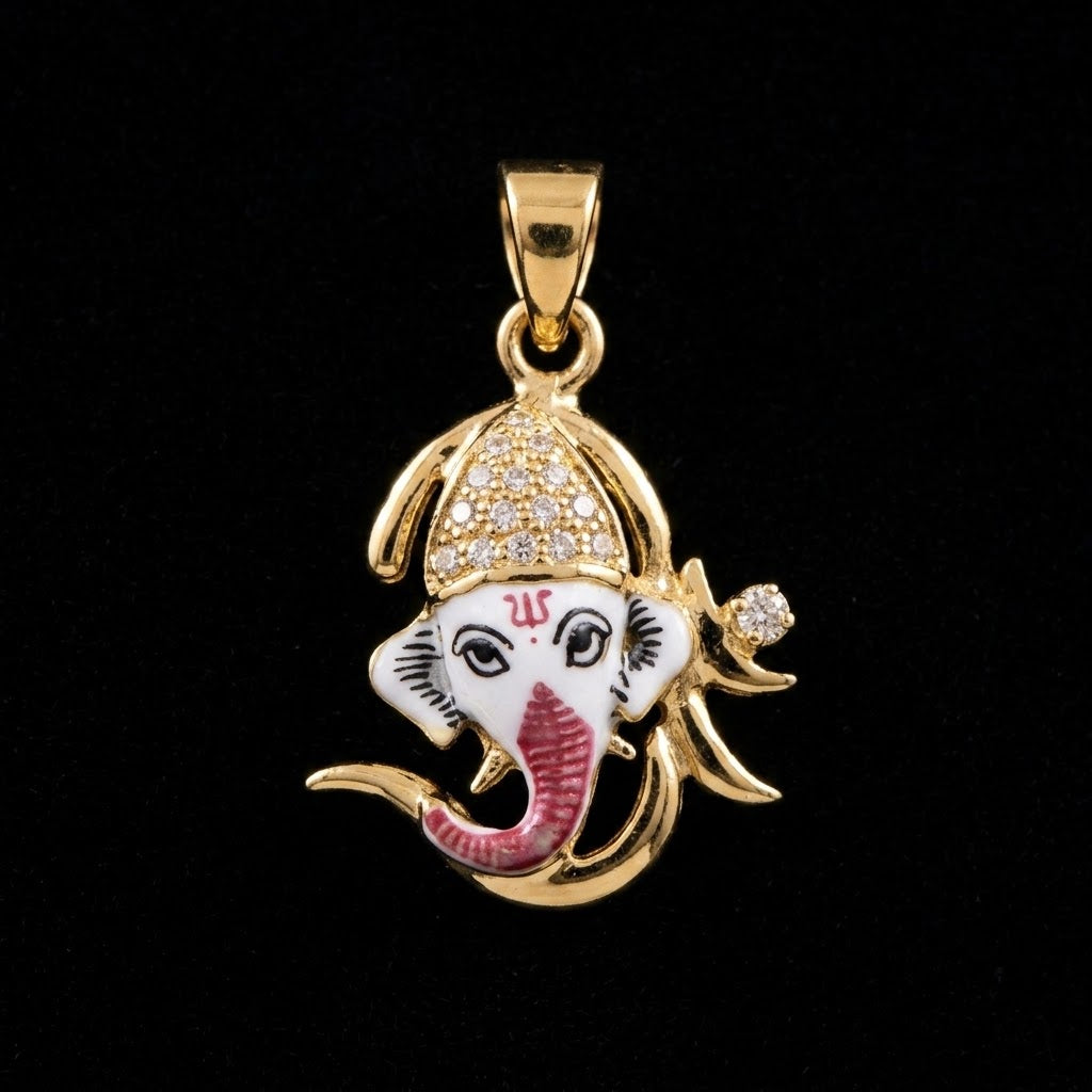0.2Ct of God Locket with the Purity of18K