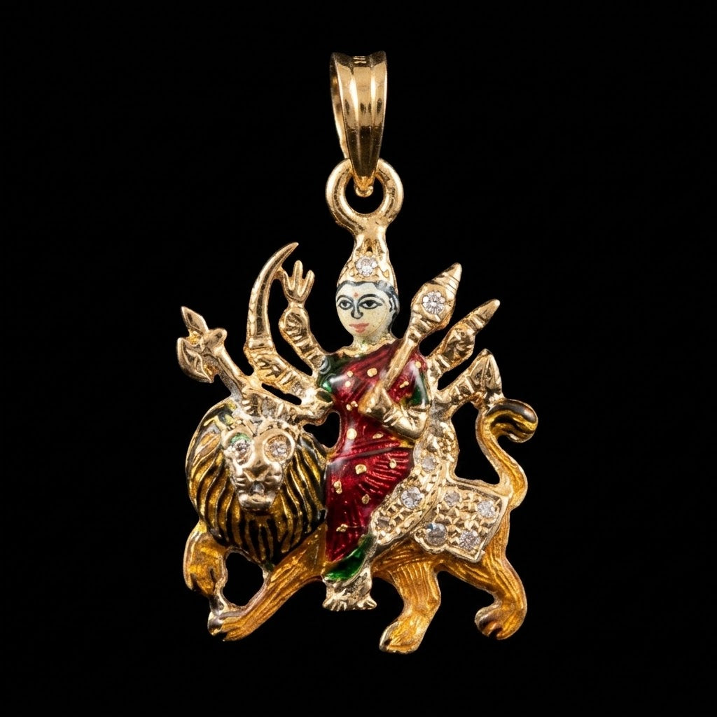 0.2Ct of God Locket with the Purity of18K