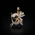 0.5Ct of God Locket with the Purity of18K