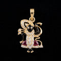 0.4Ct of God Locket with the Purity of18K