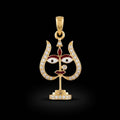 0.35Ct of God Locket with the Purity of18K