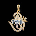 0.6Ct of God Locket with the Purity of18K
