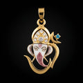 0.3Ct of God Locket with the Purity of18K