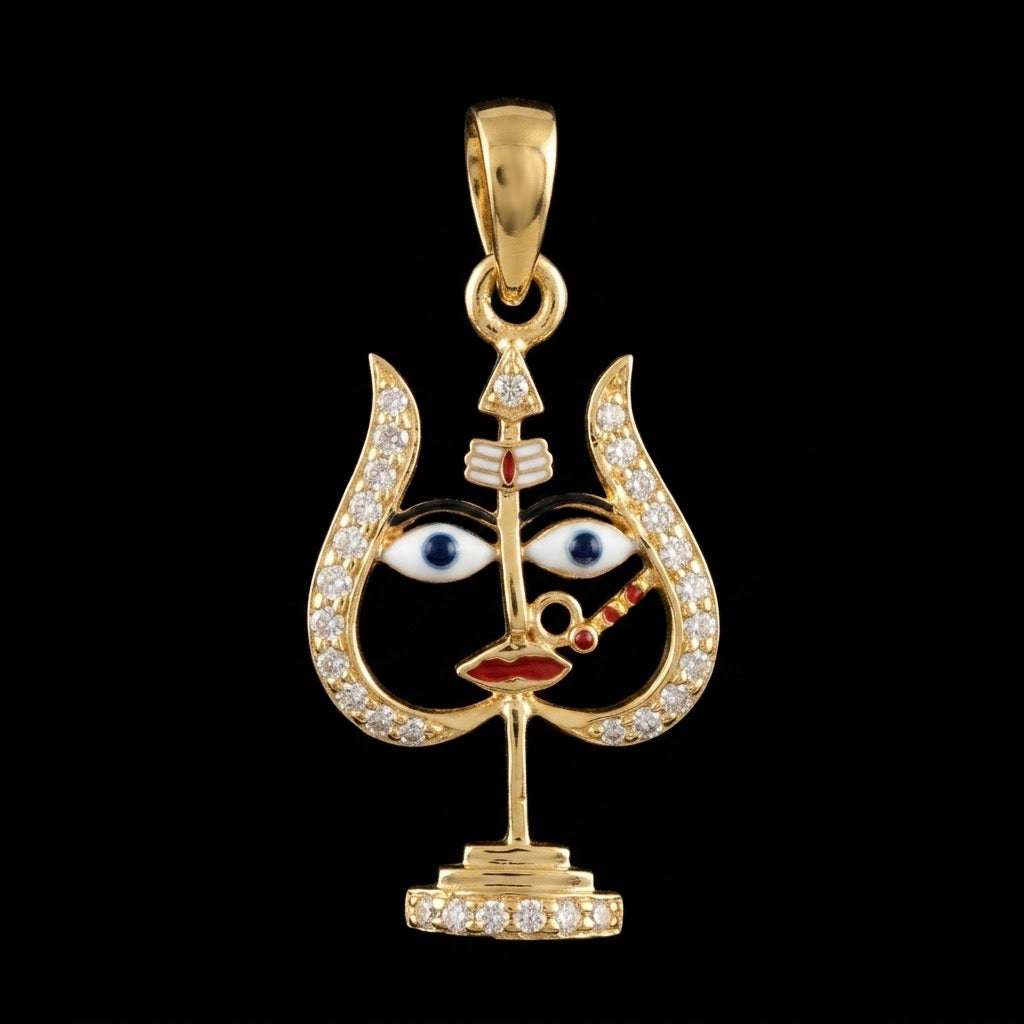 0.4Ct of God Locket with the Purity of18K