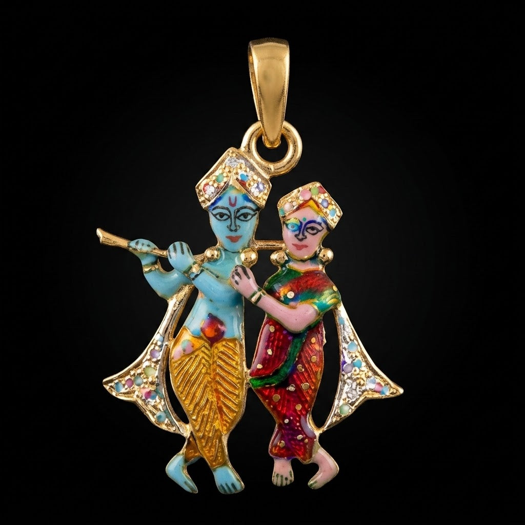 0.2Ct of God Locket with the Purity of18K
