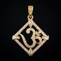 0.7Ct of God Locket with the Purity of18K