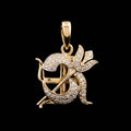 0.4Ct of God Locket with the Purity of18K