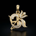 0.4Ct of God Locket with the Purity of18K