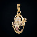 0.2Ct of God Locket with the Purity of18K