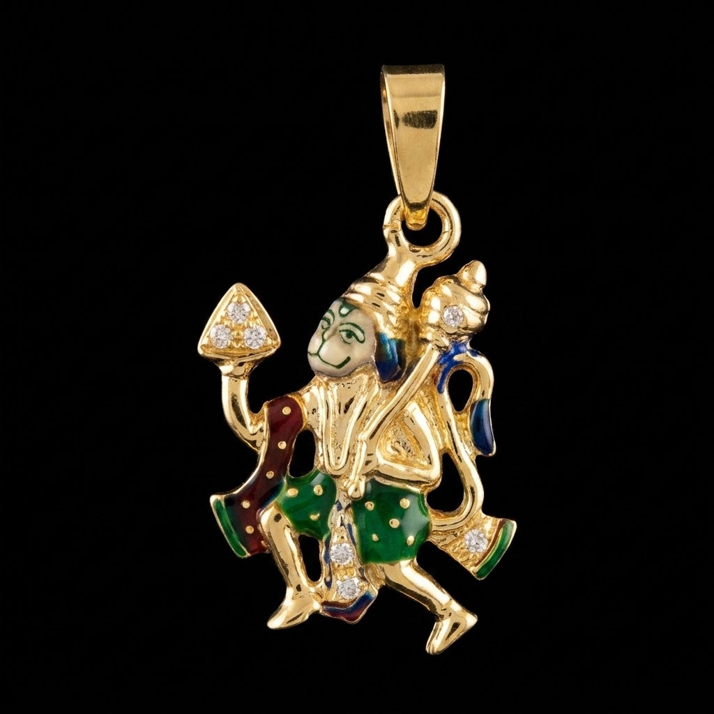 0.1Ct of God Locket with the Purity of18K
